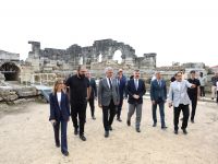 Konuralp Antik Kenti’nde tarihi miras için çalışmalar sürüyor
