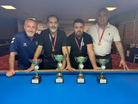 3 Bant bilardo il birinciliği müsabakaları sona erdi