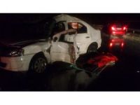 Umreden Dönen Yakınlarını Karşılamaya Giderken Kaza Yaptılar: 1 Ölü, 2 Yaralı