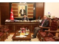 Aday Adayı Gündoğdu, Vali Coş’u Makamında Ziyaret Etti