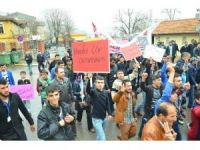Atık Tesisine Karşı Yürüdüler