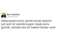 Başkan Toçoğlu: “Sahada Tam Bir Hakem Faciası Vardı”