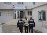 Sebze Hırsızı Tutuklandı