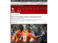 UEFA’dan Sneıjder’e Büyük Övgü