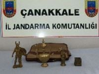 Tarihi Meryem Ana Heykelini Satamadan Yakalandı