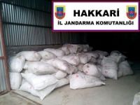 Hakkari’de 15 Ton Kaçak Çay Ele Geçirildi