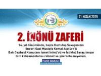 2. İnönü Zaferi’nin Yıl Dönümü