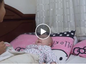 3 aylık çocuğun konuşması